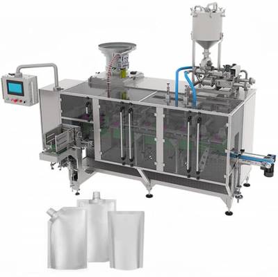 ADM-40, maquina de llenado productos líquidos y sellado de paquetes prefabricados doypack y bolsas ADM-40, maquina de llenado productos líquidos y sellado de paquetes prefabricados doypack y bolsas